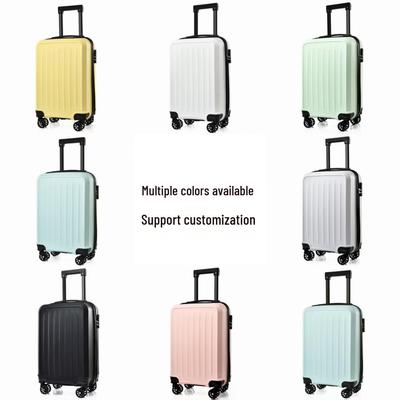 20-Inch Spinner Suitcase with Half-Open Compartment, Available In Various Colors and Styles, Ideal for Business Trips