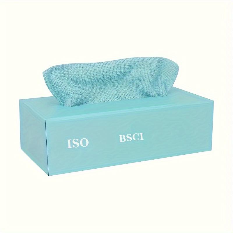 

1 Box of SoftTouch Space Microfiber Dishwashing Towels - Super Soft, Lint-Free, Easy to Use, and Gentle on Surfaces for Cleaning 20pcs зелёный