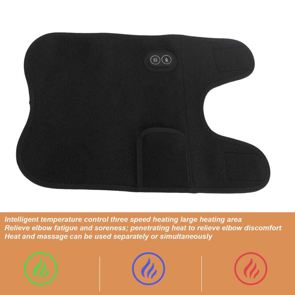 Elbow Heating Pad Wrap Intelligent Temperature Control Soreness Relief Safe Heated Elbow Brace for Women Men