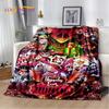 Cartoon H-Helluva Boss Blitzo H-Hazbin Hotel Soft Flannel Blanket for Bed Bedroom Sofa Picnic,Throw Blanket for Outdoors Leisure