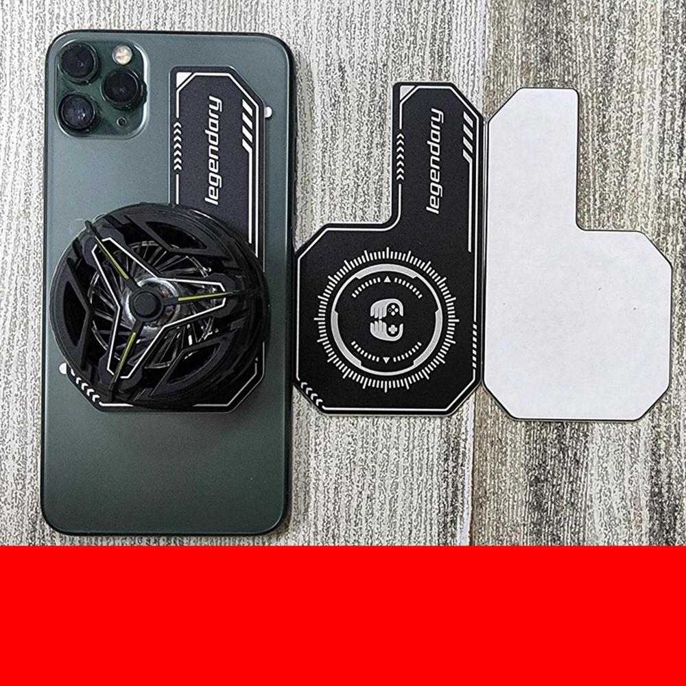 1 ks chladicí deska pro mobilní telefon Kompatibilní magnetický/zadní klipový radiátor Univerzální mini herní chladič Rozšiřující plocha Vyzařující nálepka