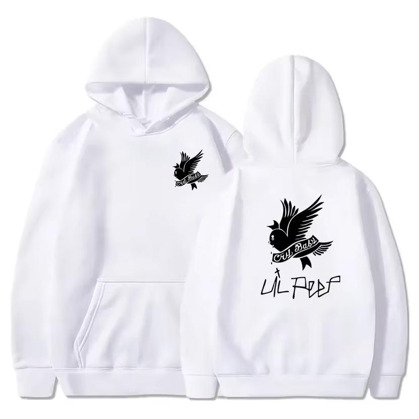 

Men s Lil Pup Printed Sports Hoodie Lil Love Women s+Full Hip Hop Street Fashion Autumn/Winter Hot Selling New Style 2025 S