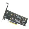 Fast Speed PCIe To 2 Port Two M.2 NVME M Key Converters Card PCBs Technology for Stable Data Transfer