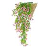 2Pcs 70cm Artificial Hanging Flower Plant Hanging Vine Plant Flower Bouquets for Outdoor and Indoor Wedding Decoration