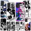 Anime Blue Lock Phone Case For Samsung Galaxy A17 A16 A15 A14 A13 A57 A56 A55 A54 A53 A37 A36 A35 A34 A33 A26 A25 A24 A23 Galaxy