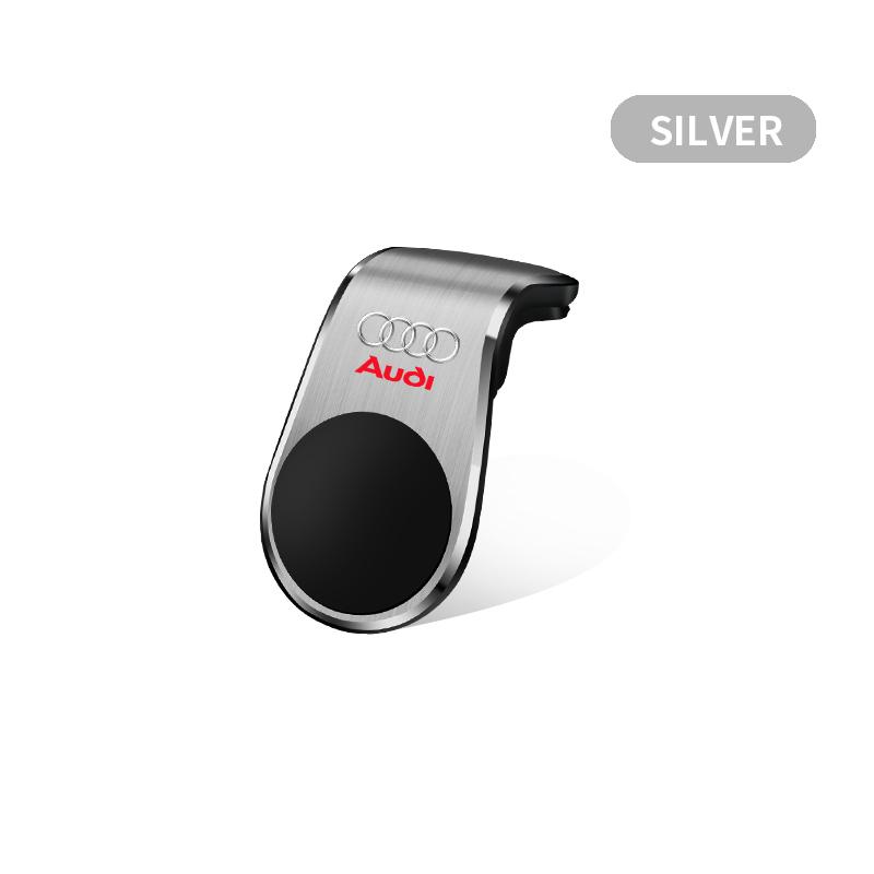 Metal Magnetic Car Phone Holder For Audi A1 A2 A3 A4 A5 A6 A7 A8 Q1 Q2 Q3 Q4 Q5 Q6 Q7 Q8 B5 B6 B7 B8 C5 C6 C7 C8 S4 S3 S5 S6 S7 S8