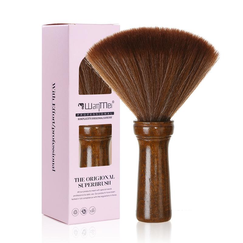 1pcs Beard Shaving Brush Remove Soft Brush Hair Cutting Neck Face Duster Barber Brush Salon Styling Tools Accessories