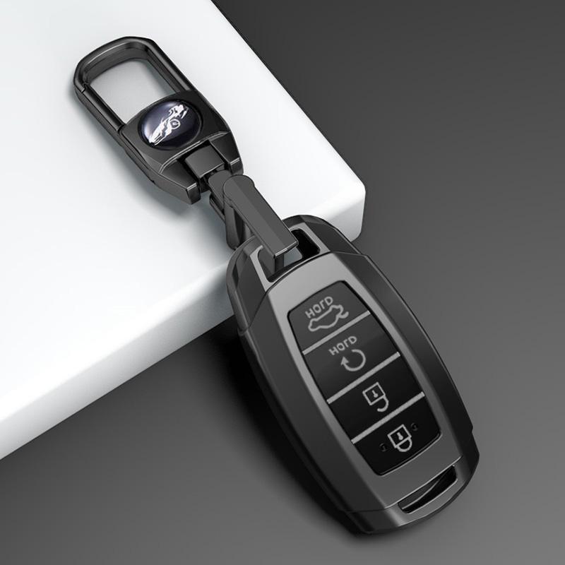 Pokrowiec na kluczyk samochodowy 3/4/5 przycisków Brelok Do Hyundai I30 Ix35 Kona Encino Solaris Azera Grandeur Ig Accent Santa Fe Palisade