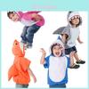 Kinder Hai Kostüm in 3 Farben – Liebliches Hai Outfit für Partys