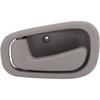 LUJUNTEC Interior Door Handle Manaul Lock,Front Rear Door Handle Driver Left Side,Replacement for 1998-2002 for Toyota for Corolla,1pcs Grey Handle