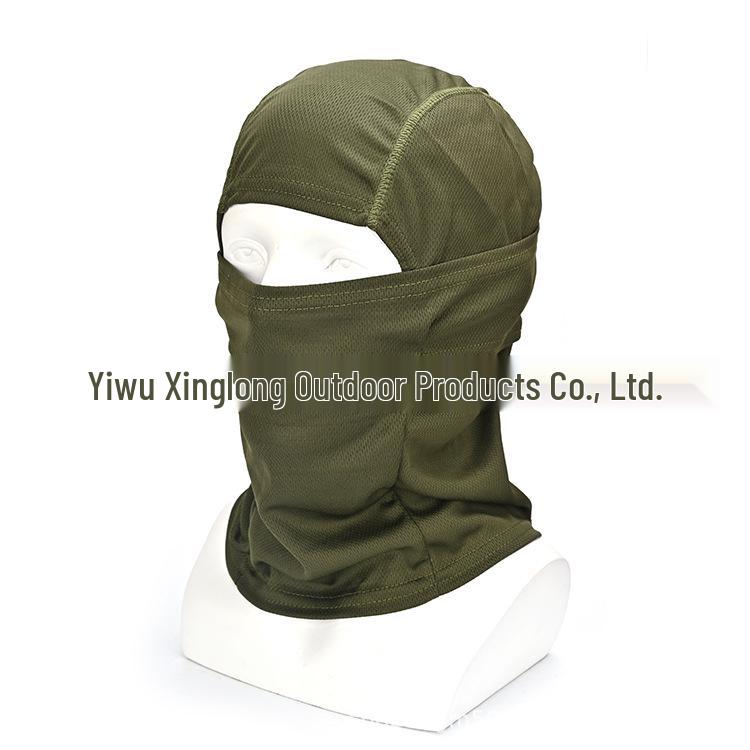 American Camouflage Cycling Balaclava - Sun Protection & Windproof Quick-Dry Face Mask for Outdoor Activities