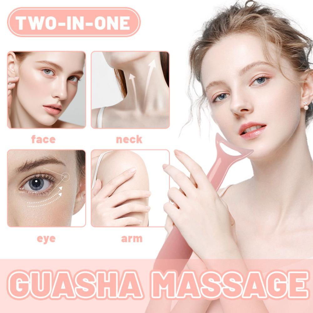Anti-slip Professional Gua Sha Comb Portable Anti Static Massage Scraping Comb Durable Hairdressing Hair Styling Comb Travel