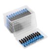 100pcs Embedded SC Optic Fiber Quick Fast Connector Adapter for FTTH