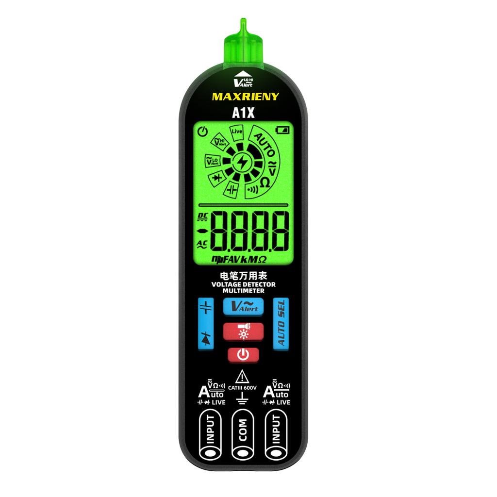 MAXRIENY Automatic AntiBurn Intelligent Digital Multimeter Fast Accurately Measures Voltage