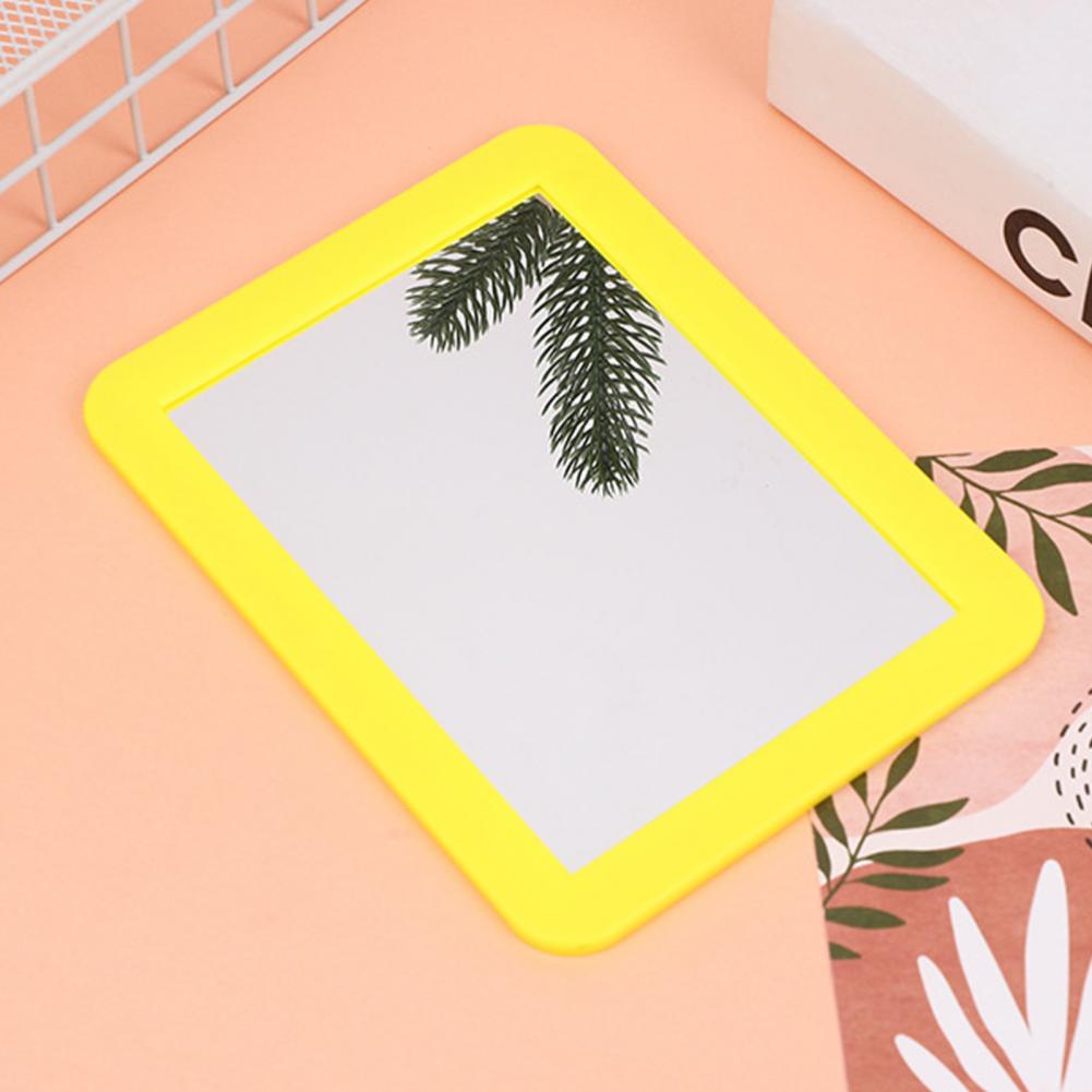 

5 Pcs Cosmetic Mirror Magnetic Locker Mini Mirror Lightweight Clear View Makeup Mirror For School Domestic Bathroom Room Decor