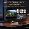Tragbarer 5G WiFi 6 Router, 300Mbps, 32 Geräte, 3000mAh, SIM Frei EU