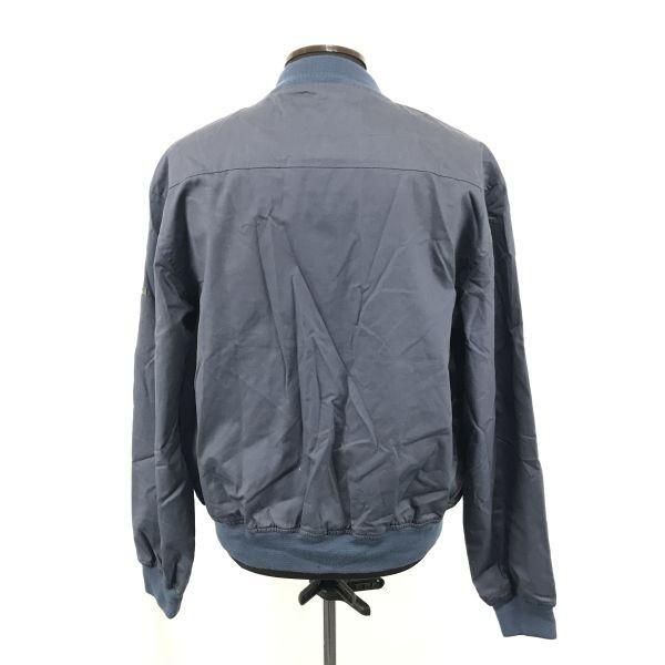 Timberland Zip-Up Blouson Outer Men M Navy Oversize(USED)