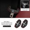 Protezione fibbia cintura di sicurezza interna auto Tappetino in pelle antigraffio per Volvo XC40 XC60 XC70 XC90 V40 V60 V90 S60 S80 S90