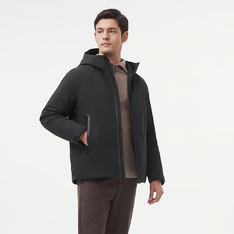 Tanboer Men's 320327A Hooded Lightweight Down Jacket