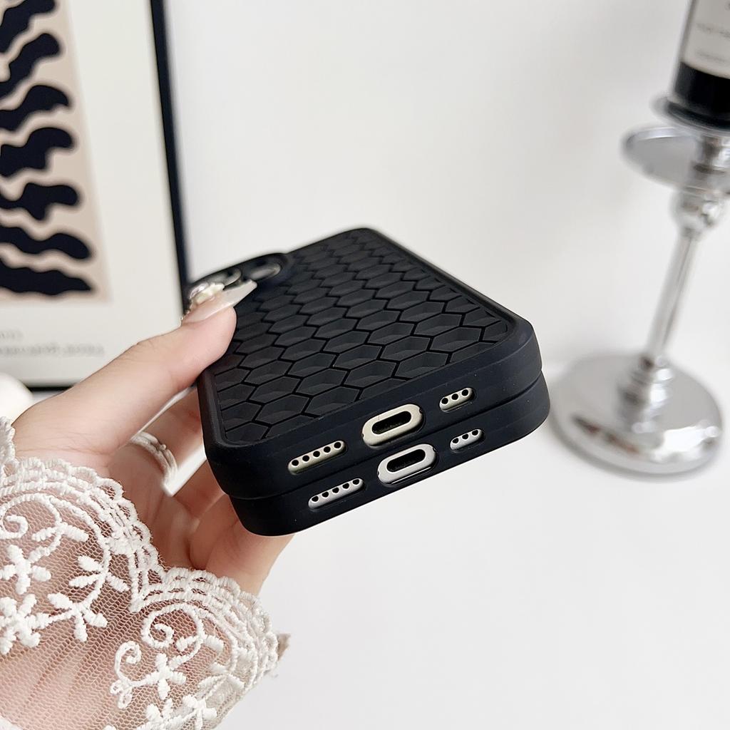 Wasserwürfelkühlung Präzisionsloch Weiche TPU-Telefonhülle für iPhone 15 14 Plus 13 12 11 Pro Max