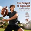 Brown American Football Size 9 Sports Ball Comfortable Grip Rugby Ball  Outdoor Sports