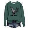 Women's Fashion Casual Long Sleeve Loose Printed Sweatshirt