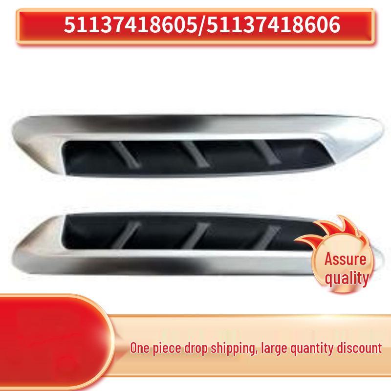 

51137418605, 51137418606 BMW X3 G01 Fender Trim Right Fender Trim - 51137418606