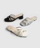Sappun Verony Square Mesh Sandal Mule (1.5/4Cm) (A Type)
