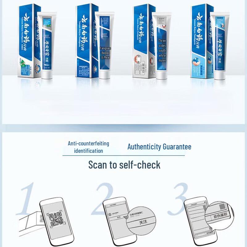 Yunnan Baiyao Fresh Mint Toothpaste