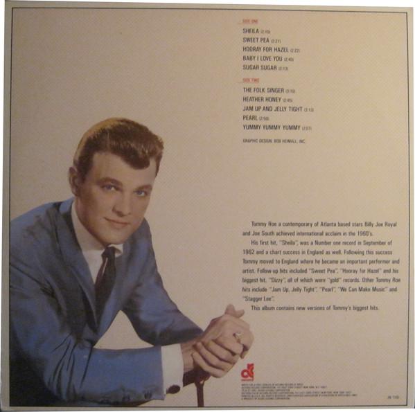

LP Record TOMMY ROE Sheila And Other Hits SN7155 Accord 1982 US Pop Used