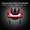 Horntour Kask Rowerowy Jazda Światła LED Wyścigowy Kask Rower Szosowy Męski i Damski Sporty Outdoorowe Pro Kolarstwo Bicicleta Czapka Ochronna