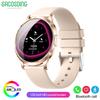 SACOSDING Women Fashion Smart Watch 1.32'' AMOLED Ultra-thin 3D Curved ScreenCustom Dial Bluetooth Call Waterproof Sport Ladiy Smart Watch