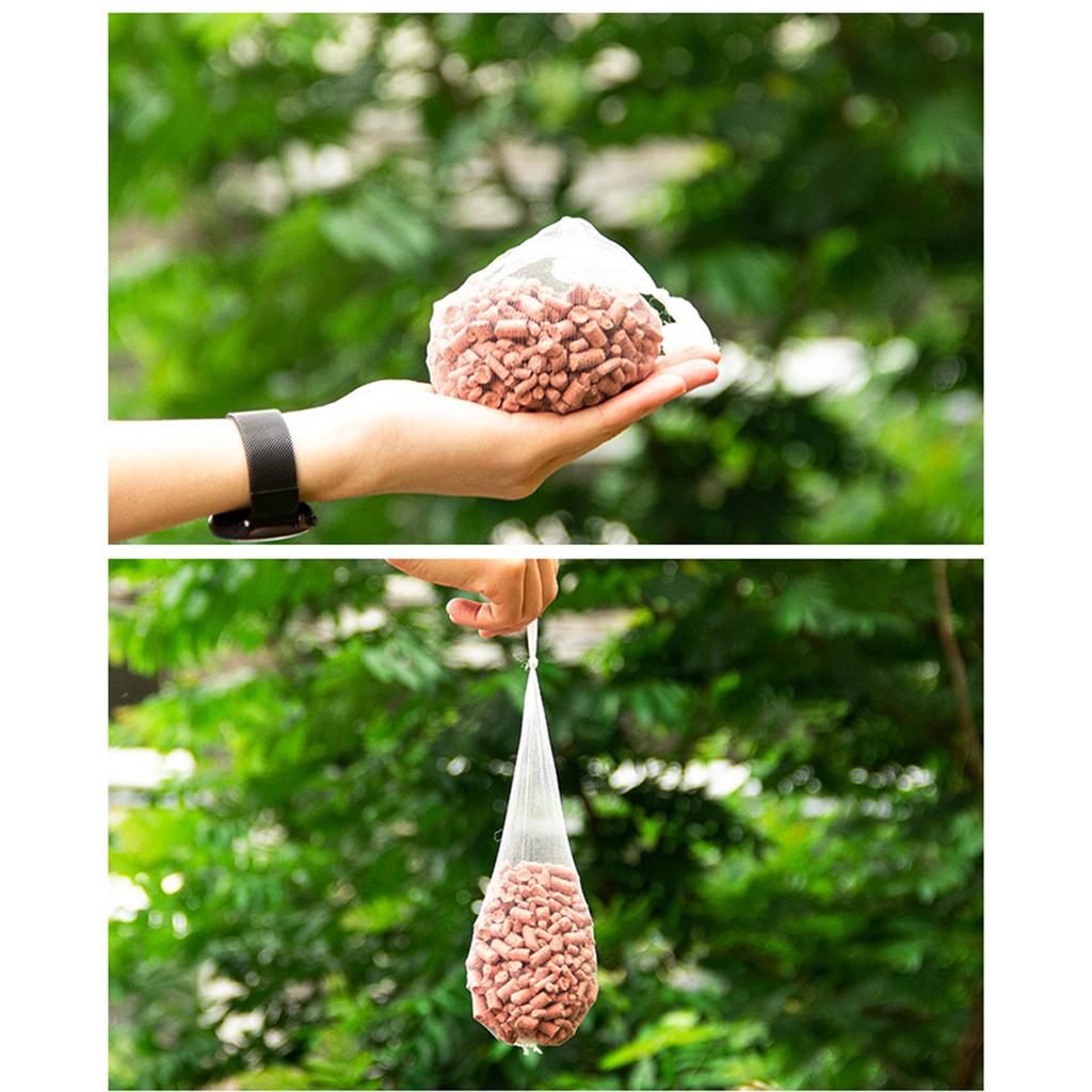 PVA Bags Carp Fishing Water Soluble Bags Set Solid PVA Bags Carp Fishing Tackle PVA Bag for Solid Baits Fishing Bag