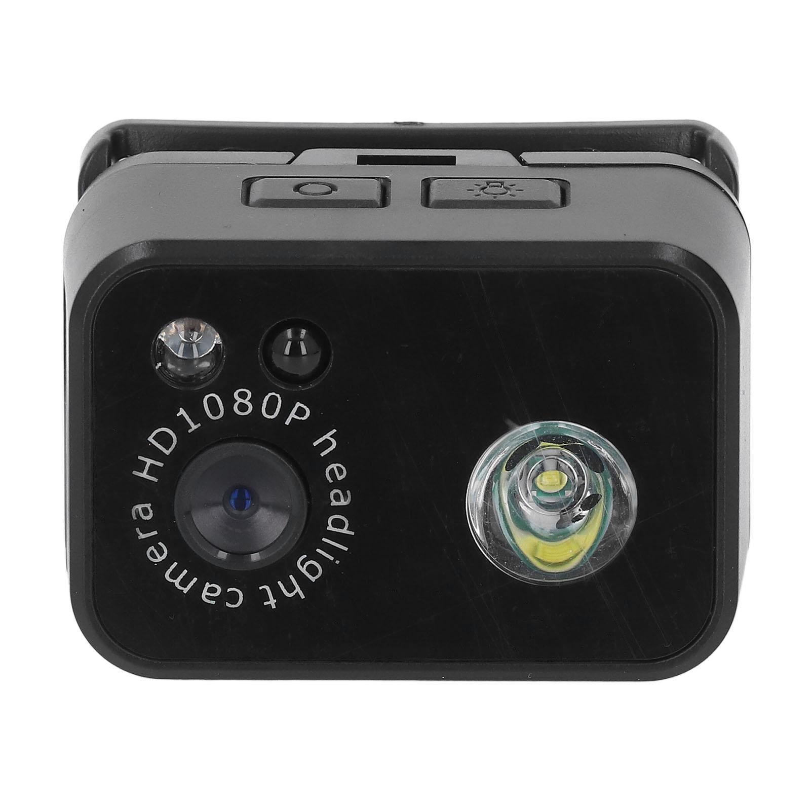 

Налобный фонарь Экшн-камера 1080P HD Регулируемая носимая видеокамера с датчиком жестов, устанавливаемая на голову