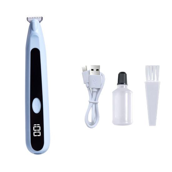 Trymer do łap psa Cichy Szerokie Ostrze Trymer do łap zwierząt Bezprzewodowy Elektryczny Trymer do pielęgnacji zwierząt na łapy Uszy Twarz Zad