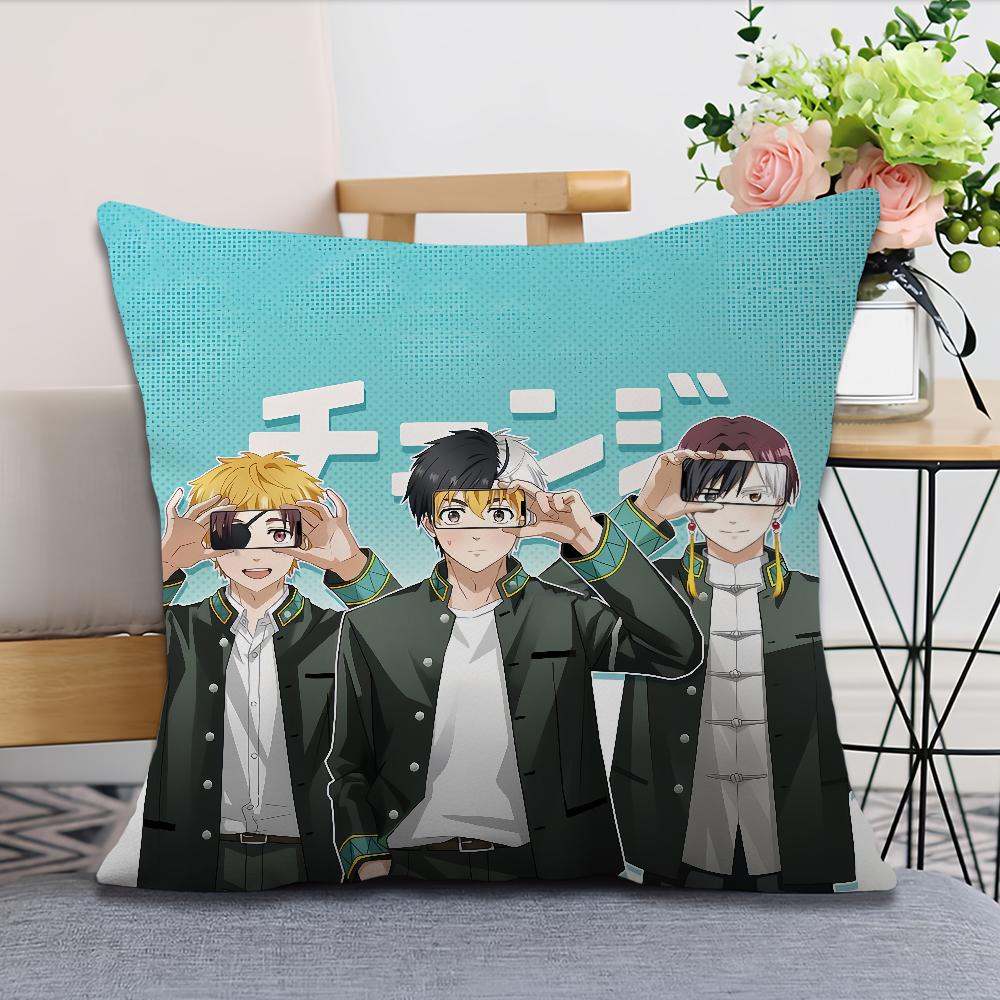 Kissen Windschutz weich Bequemes Kissen Manga B-Breakers Hülle für Anime Sofa Wohnzimmer Heimbüro Dekor Schutzhüllen