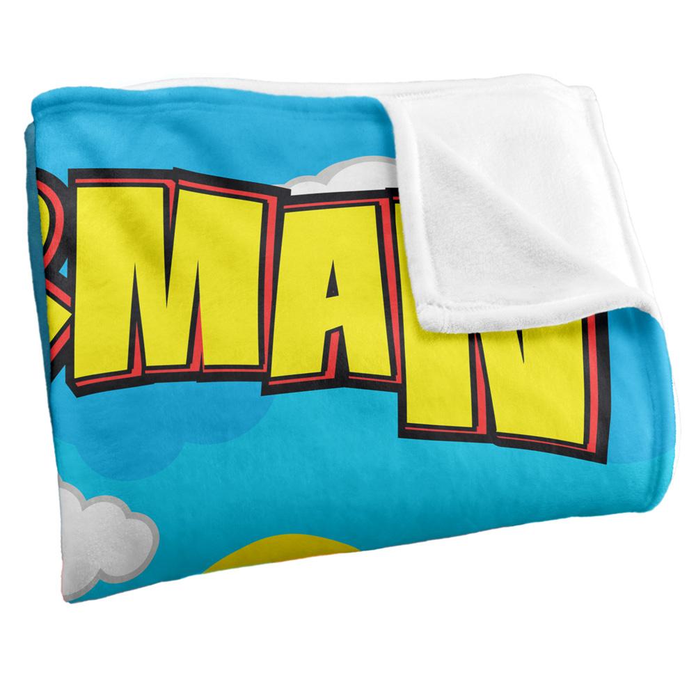 SUPERMAN Chibi Blanket