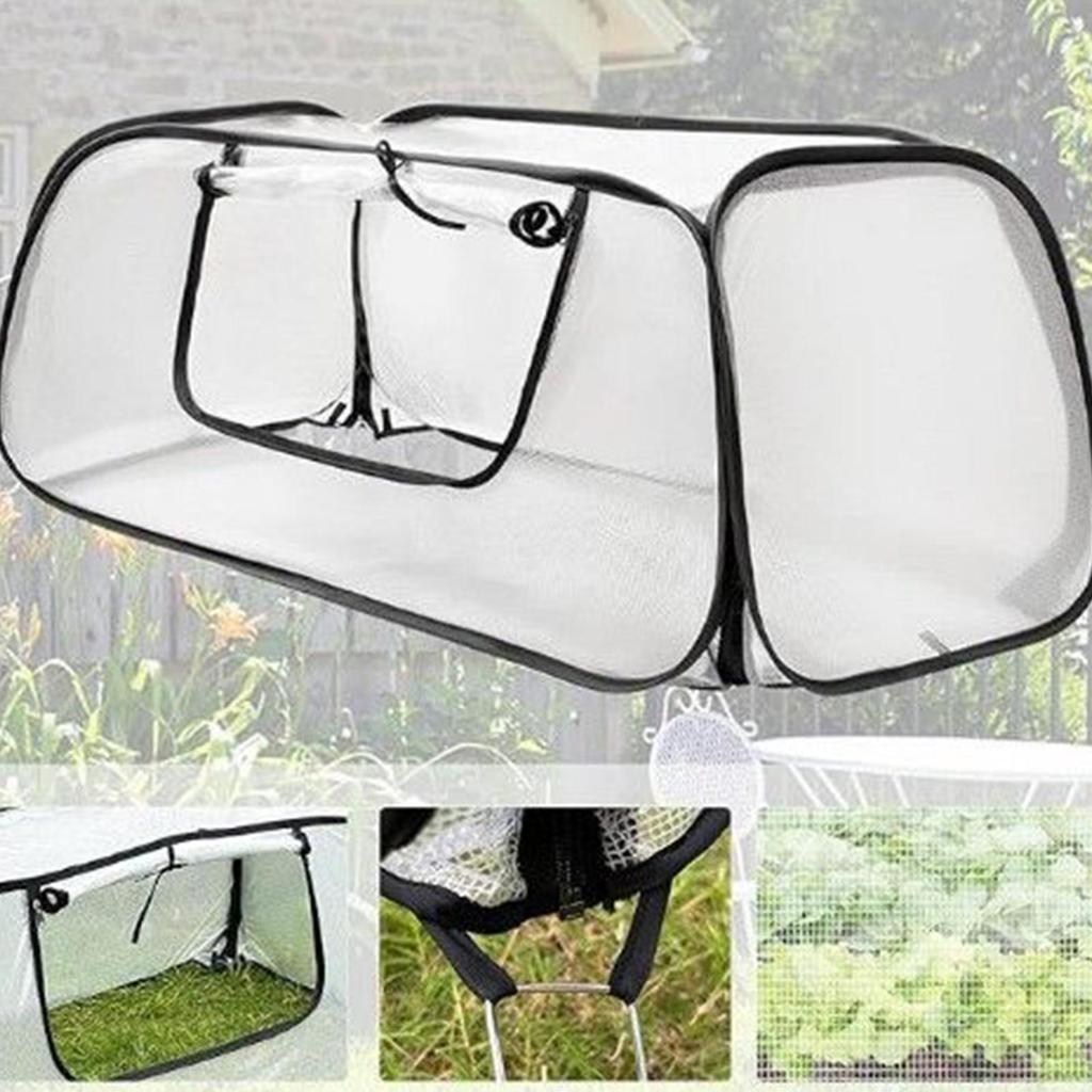 Garden Covers For Raised Beds With Zipper Breathable Mesh Home Accessories Frost Plant Covers For Outdoor Winter Cold Weather