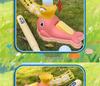 Cartoon Whale Baseball Launcher Set: Parent-Child Indoor/Outdoor Sports Toy