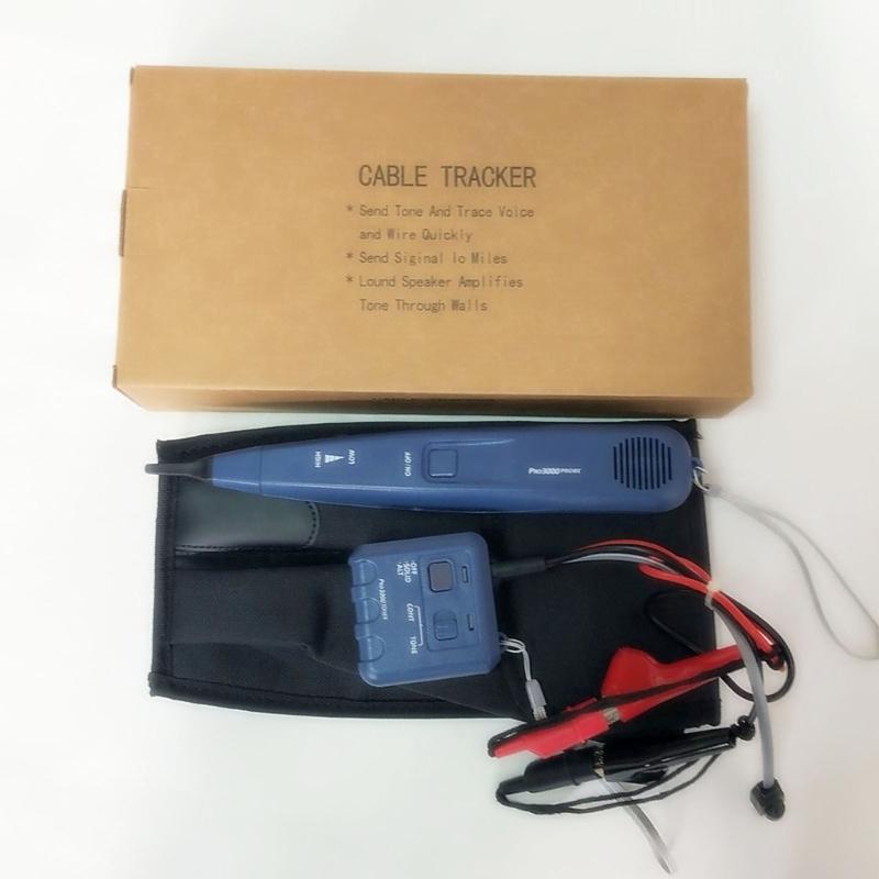 Circuit Finder Tester Set Incorporating SmartTone Sound Generator to Accurately Identify Wire for Electrical Professional