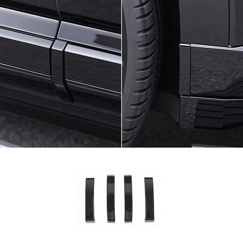 For Zeekr 8X 2026 Car Door Rearview Mirror Anti-collision Strips Trim Anti-scratch Sticker Cover Car Accessories