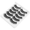 5 Pairs Stage Makeup Thick Dense Curly False Eyelashes Reusable False Lashes Set008