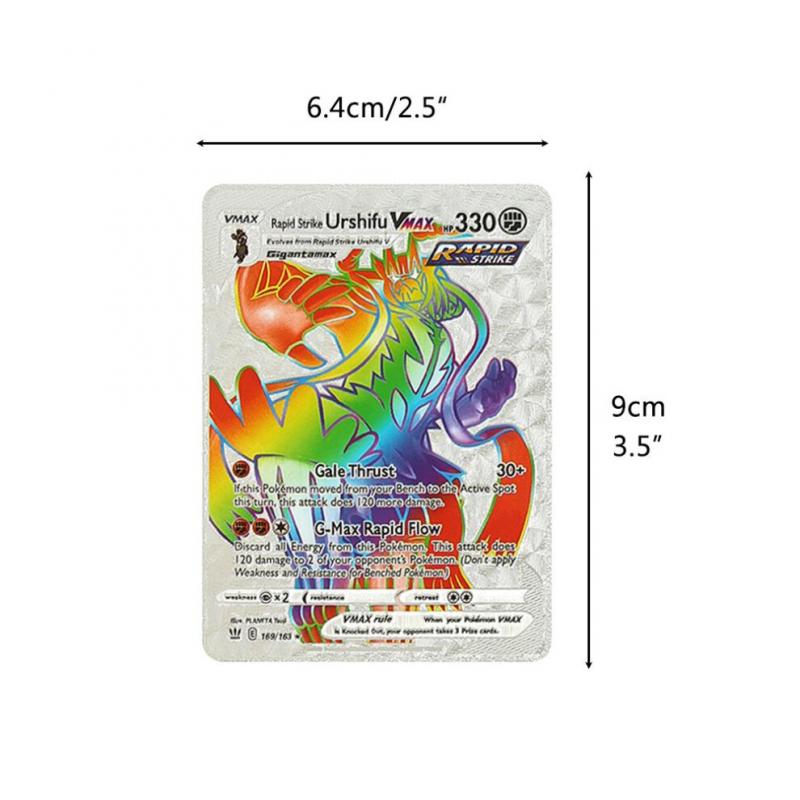 Anime Cards Set Gold Foil Cards Cartoon Game Cards