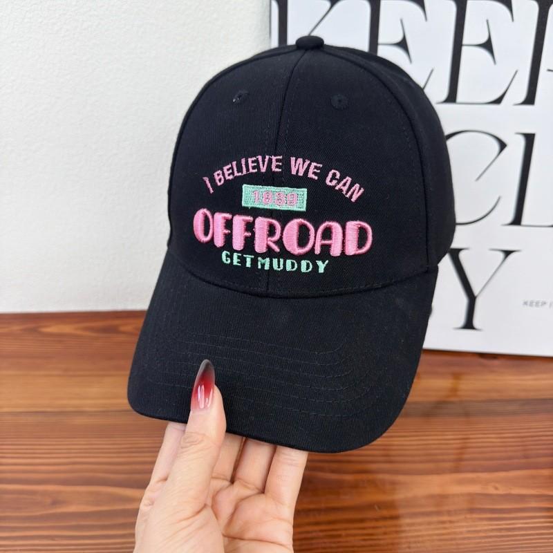 Baseball Cap Women Spring Summer Mesh Embroidered Sun Protection For Travel And Outdoors