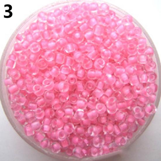 500Pcs 2mm Round Glass Seed Beads for DIY Bracelet Necklace Jewelry