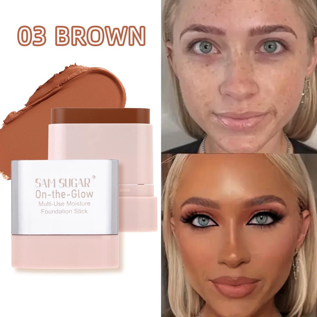 4-Color Durable Foundation Make-Up Stick, Waterproof Outline, Basic Outline Makeup, Concealer Stick Cosmetics