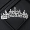 Crown Tiara Bride  Rhinestone Crown  Wedding Dress  Adult Ceremony Birthday  Princess Hair Accessories  Children