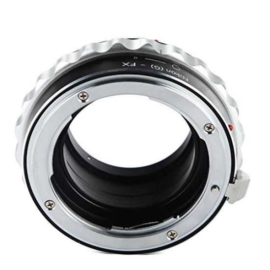Nikon AI G Lens To Fuji X FX Mount Adapter with Lens Cloth K&F Ng-fx (KFFX)