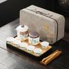 High-end Tea Set, Rough Pottery Pot Travel Outdoor Kung Fu Tea Set