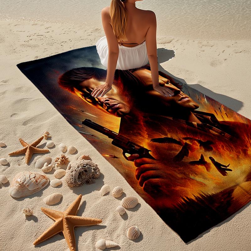 Natural Brother Beach Towel, Super Soft Microfiber, Gift for Her/Him, Birthday, for Pool, Beach, Travel, Home Decor Fan Gifts